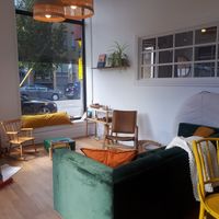 Kids friendly at Café des Habitudes in Montreal