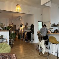   at Café des Habitudes in Montreal