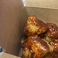 Cauliflower nuggets with bbq sauce   at Nanas Kitchen in Chandler