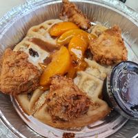 Chicken and waffles at Nanas Kitchen in Chandler