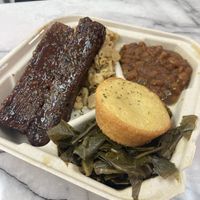 Nanas plate with ribs  at Nanas Kitchen in Chandler