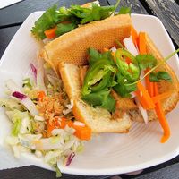 Tofu Banh Mi at Banh Mi Up in Portland