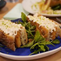 Katsu tofu  at Br00m44 in Zagreb