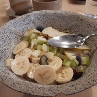 Oat bowl at Br00m44 in Zagreb