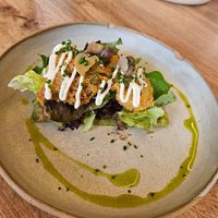 Flatbread at Br00m44 in Zagreb