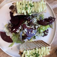 Tofu sandwich   at Br00m44 in Zagreb