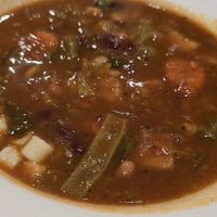 Vegan Minestrone at Buona in Chicago