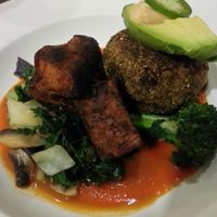 my dinner (Sorry I can't put a description as I can't remember exactly what it was!) at The Tasteful Kitchen in Tucson