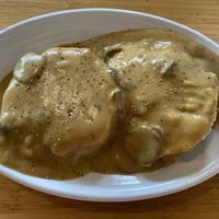 Biscuits and Gravy  at Rooted: Eat More Plants in Medford
