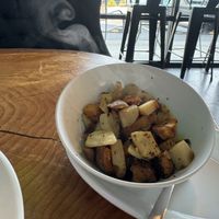 Potato hash  at Rooted: Eat More Plants in Medford