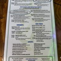 Menu 2024  at Rooted: Eat More Plants in Medford