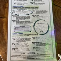 Menu 2024  at Rooted: Eat More Plants in Medford