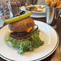 Vegan burger | April 2025  at The Ivy Bath Brasserie in Bath