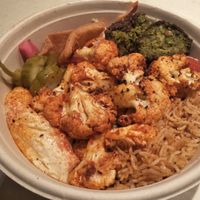 Cauliflower hummus bowl  at Chickpea in Hong Kong Island