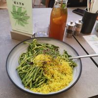 Mangold Linguine with lemon panko at KLYO - Alte Münze in Graz