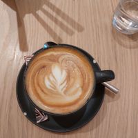 Cappuccino with soy milk at KLYO - Alte Münze in Graz