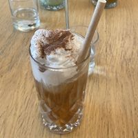 Veganer Lupinen-Eiskaffee  at KLYO - Alte Münze in Graz