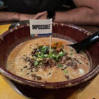 Dan Dan noodles with impossible meat  at Chili Fagara 麻辣燙" in Hong Kong Island