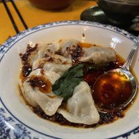 Dumplings in chili oil   at Chili Fagara 麻辣燙" in Hong Kong Island