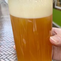 Passionfruit tea with lychee popping  at Mister Lam Vietnamese Streetfood in Goes