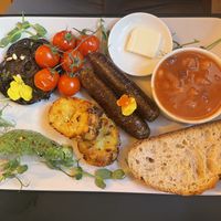 The nourish full breakfast  at Nourish Plant Kitchen in Harrogate