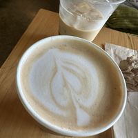 Almond milk chai latte   at Karma Cream in Gainesville