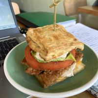 Breakfast sandwich   at Karma Cream in Gainesville