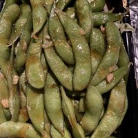 Spiced edamame   at Geisha Lounge in Breda