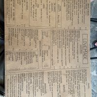 Food menu   at Lovemade in Kos