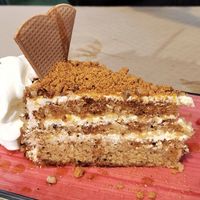 Tarta de nueces at Sidrería As de Guía in Llanes
