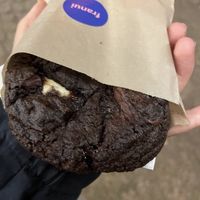 Franui (double chocolate and raspberry) 💥  at Cookie Club in Porto