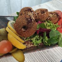 Falafel #Veganuary at Restaurante Damasco in Cordoba