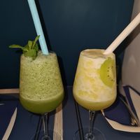 Mint Lemon and Kiwi at Restaurante Damasco in Cordoba