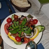 Salad at Restaurante Damasco in Cordoba