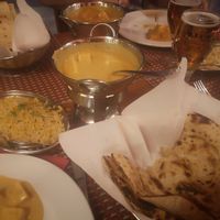 Pan paratha at The Curry House in Benidorm