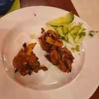 Veg pakora at The Curry House in Benidorm