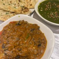 Vegan curries at Garam Masala in St Pauls Bay