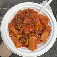 Rigatoni with vegan ragù   at Tandem - Spaccanapoli in Naples