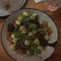 Fideo seco  at Tata Mezcaleria in Morelia