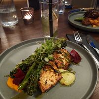 Grilled tofu at Strikið in Akureyri