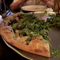 Vegan mushroom lover pizza   at Community Pie in Chattanooga