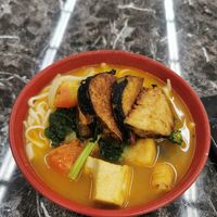 Tom yum ramen at Veggie Trend - 素码时代 in Central Singapore