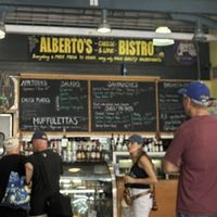 Vegan muffalettas   at The French Market in New Orleans
