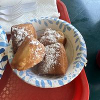 Vegan beignets…..  at The French Market in New Orleans