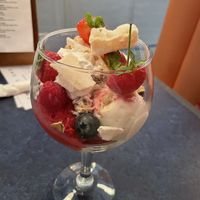 Vegan sundae   at Twenty One in Orkney Islands