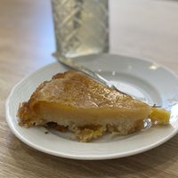 Upside down pineapple cake  at Biolino in La Spezia