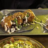 Coliflor capeado (cauliflower tacos)   at La Taquería - Castle St in Belfast