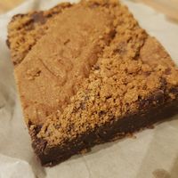 Vegan biscoff brownie at Riptide   in Poole