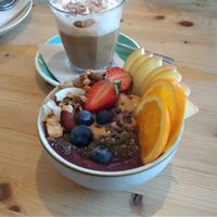 Acai bowl #Veganuary at Little Fern in Barcelona