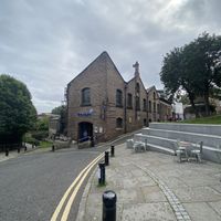 The cluny with Outside seating  at The Cluny in Newcastle Upon Tyne